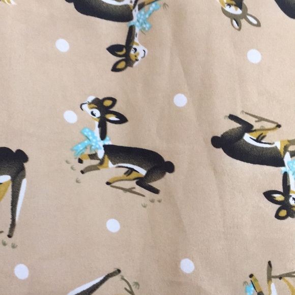 ❤️ LAST CALL Host pick COUCOU deer print top M - Picture 2 of 7